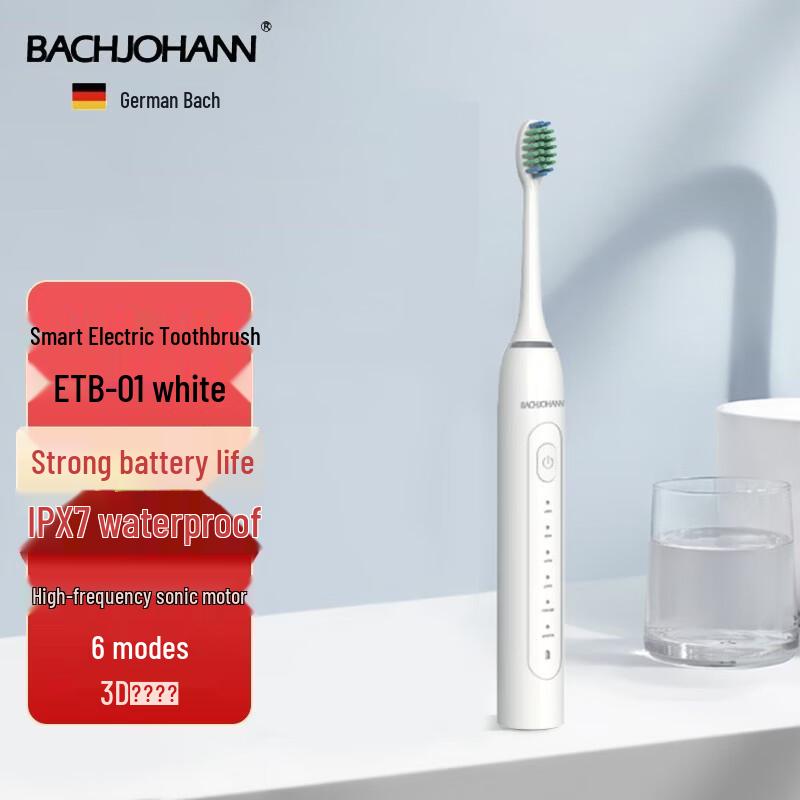 Bach Johann ETB-01 Sonic Electric Toothbrush