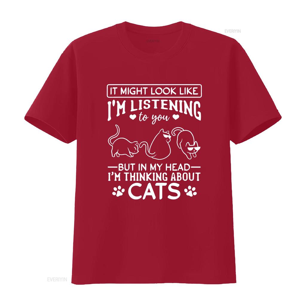 Cat Lover Cute Cats Owner T Shirt Vintage Washed Breathable Streetwear Unisex Fashion Designer Clothes Homme