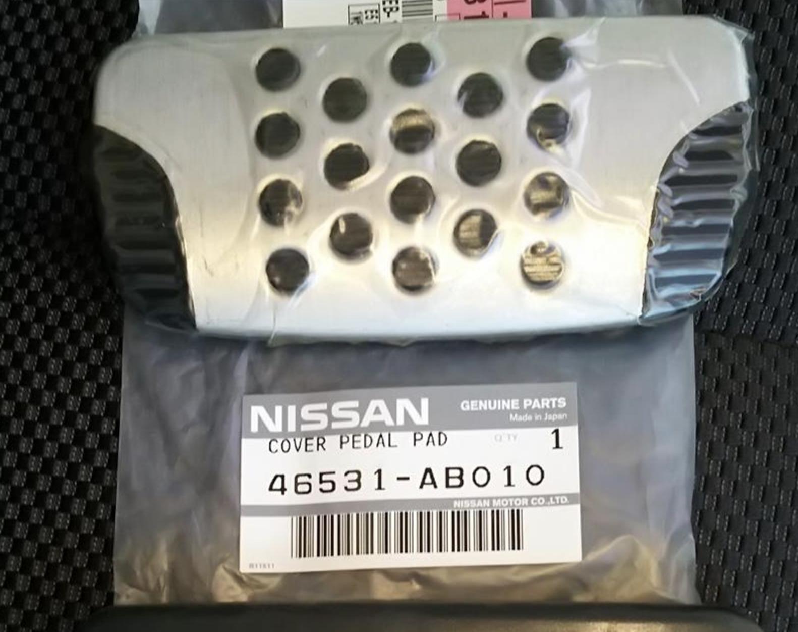

NISSAN PADS PEDAL 46531-AB010 F/S Genuine