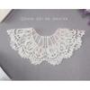 New Hand Crochet Product Fake Neckline Collar Hollow Tulle Lace Fabric Shawl Vest Shoulder Female Decorative Lace Fabric