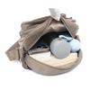 Women's Small Square Bag Solid Color Shoulder Bag Commuter Multi-Function Crossbody Bag