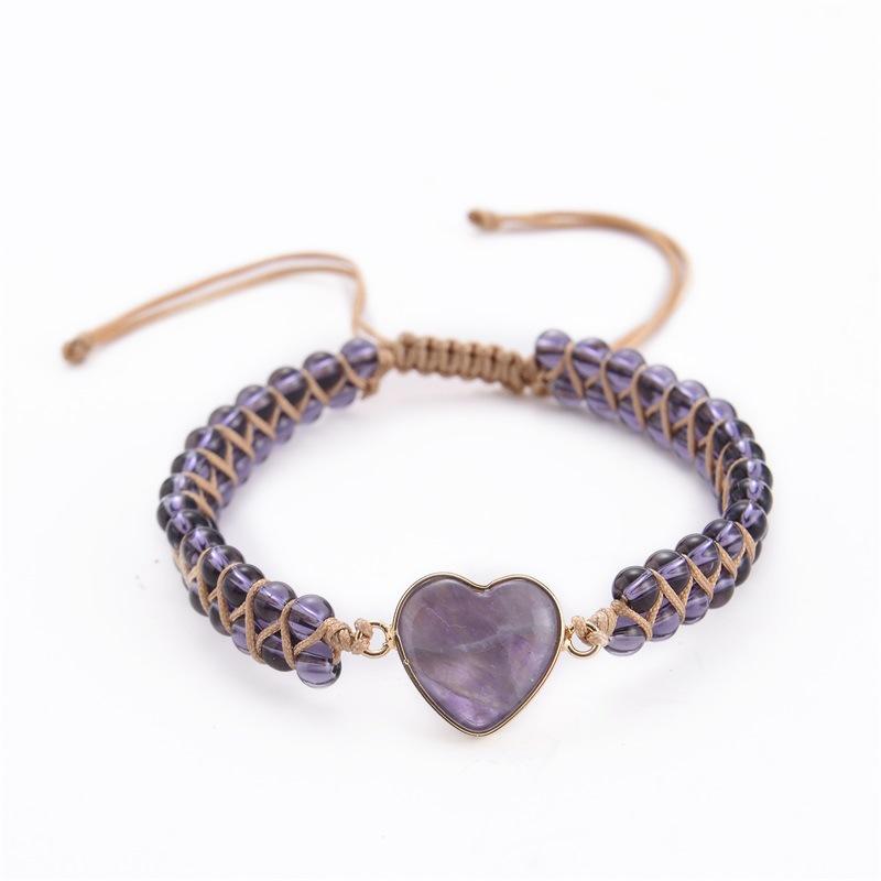 JYL TS Bracelet Bohemian Heart Braided Style Invites Passion & Compassion Style-8