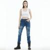 Womens Motorcycle Riding Jeans Pants With Protective Padding Stretch Denim Off-Road Street Use