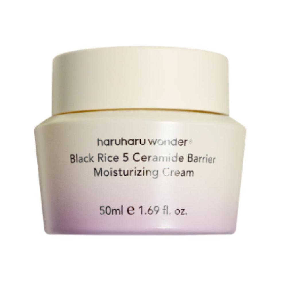 HARUHARU WONDER Black Rice 5 Ceramide Barrier Moisturizing Cream 50ml - Intensive Barrier Repair & Long-Lasting Hydration