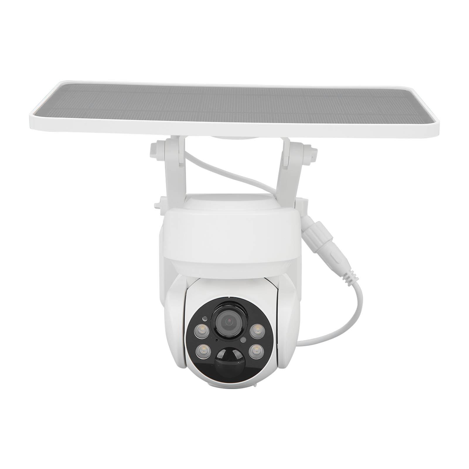 

Solar Security Camera 1920 X 1080P Night Vision 2 Way Intercom Waterproof Wireless Smart