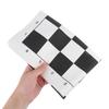 Portable Chess Board 43CM 51CM PU Leather Soft Tournament Chess Board For Children's Educational Games