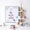 2 Pretend Food Set Play Desserts Cake and Donuts - Birthday Gifts Toy for Boys, Girls,