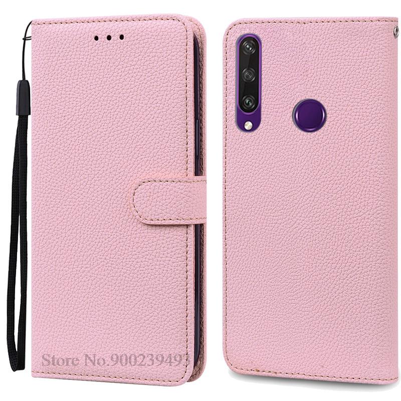 Pro pouzdro Huawei Y6P Kožené peněženkové vyklápěcí pouzdro Pro pouzdro Huawei Y6p MED-LX9N Měkký plný kryt Coque Fundas pro pouzdro Huawei Y6P