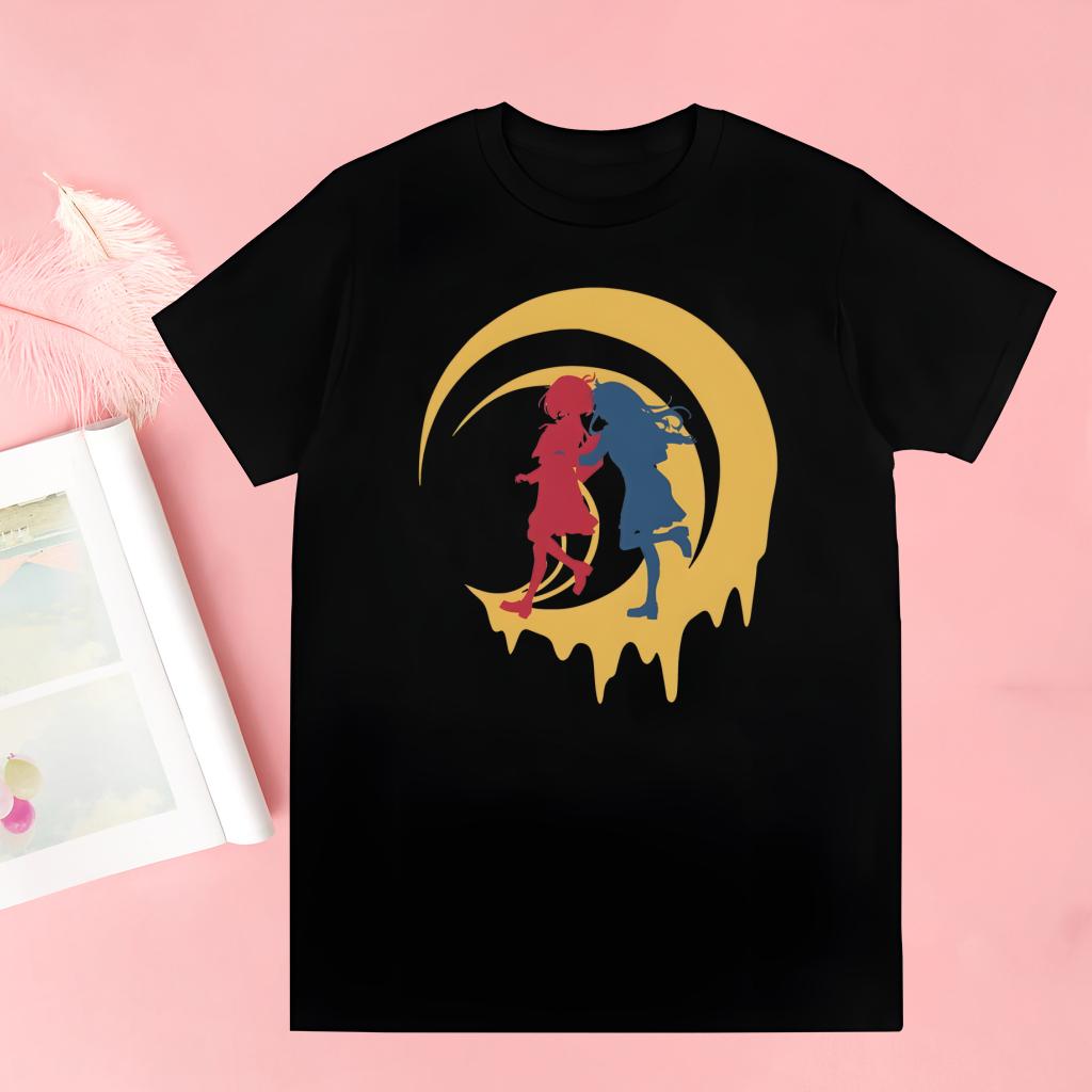Lycoris Recoil Majima Chisato Nishikigi Takina Men Women T-shirt Tops Crew Neck Fitted Soft Anime Manga Tshirt Tee Shirt T-shirt