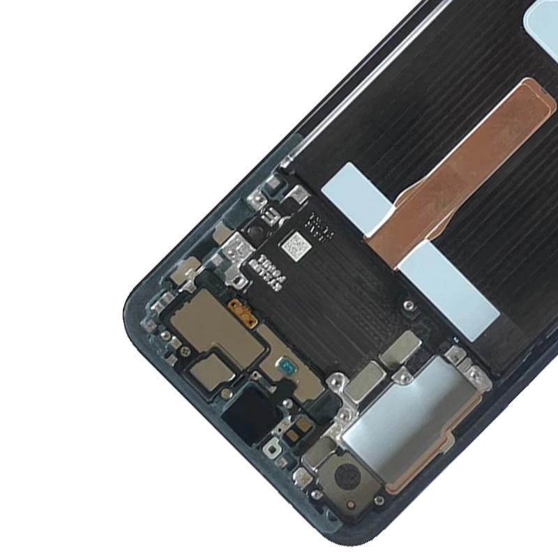 Für Samsung Galaxy S22+ 5G S906 Grad C OLED Bildschirm und Digitizer Baugruppe+Rahmen (ohne Logo)