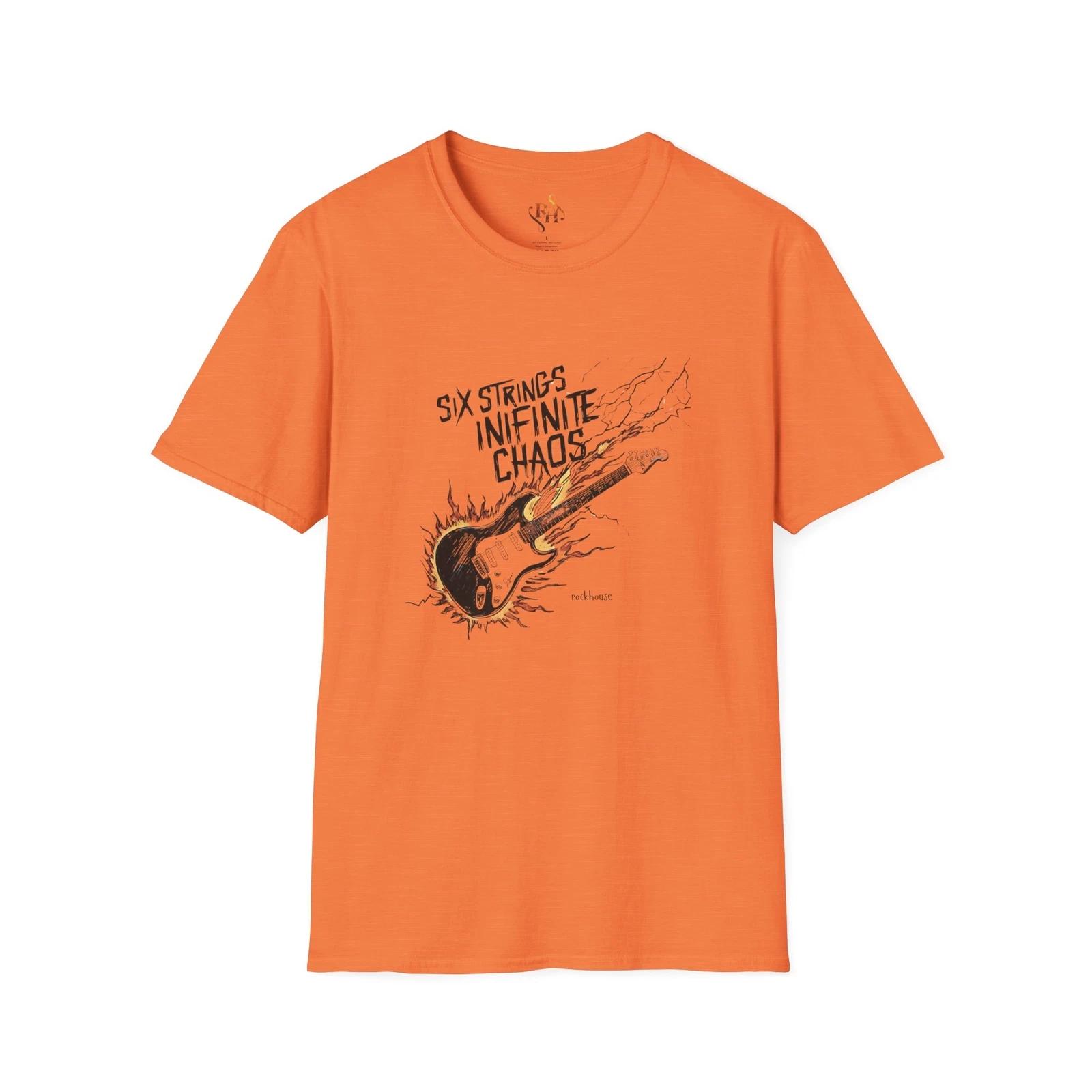 Vintage Rock Band T-Shirt, 90s Grunge Guitar Music Tee, Retro Streetwear, Unisex S