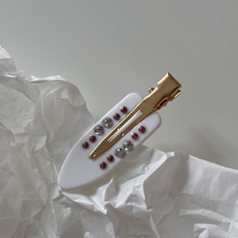 2/3/4/6 stücke Acetat Make-Up Haar Clips Koreanische Mode Gold Weiß Glitter Haar Pin Headwear Mädchen Frauen Haar Zubehör