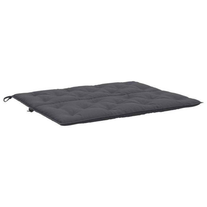 Coussin pour balancelle - VIDAXL - 120 cm - Gris Anthracite - Rectangulaire - Extérieur