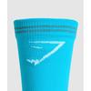 Gymshark Crew Running Socks Brand Blue I3a1c Ucyy