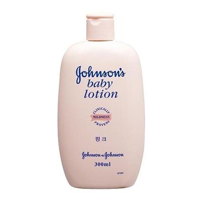 [QN4TTW5Y_58] Baby Lotion Cosmetics Pink (300g/Johnson & Johnson) (40290995)