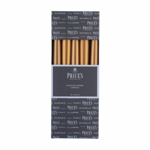 PriceÂ´s Candles Pillar Candle (Pack of 10)