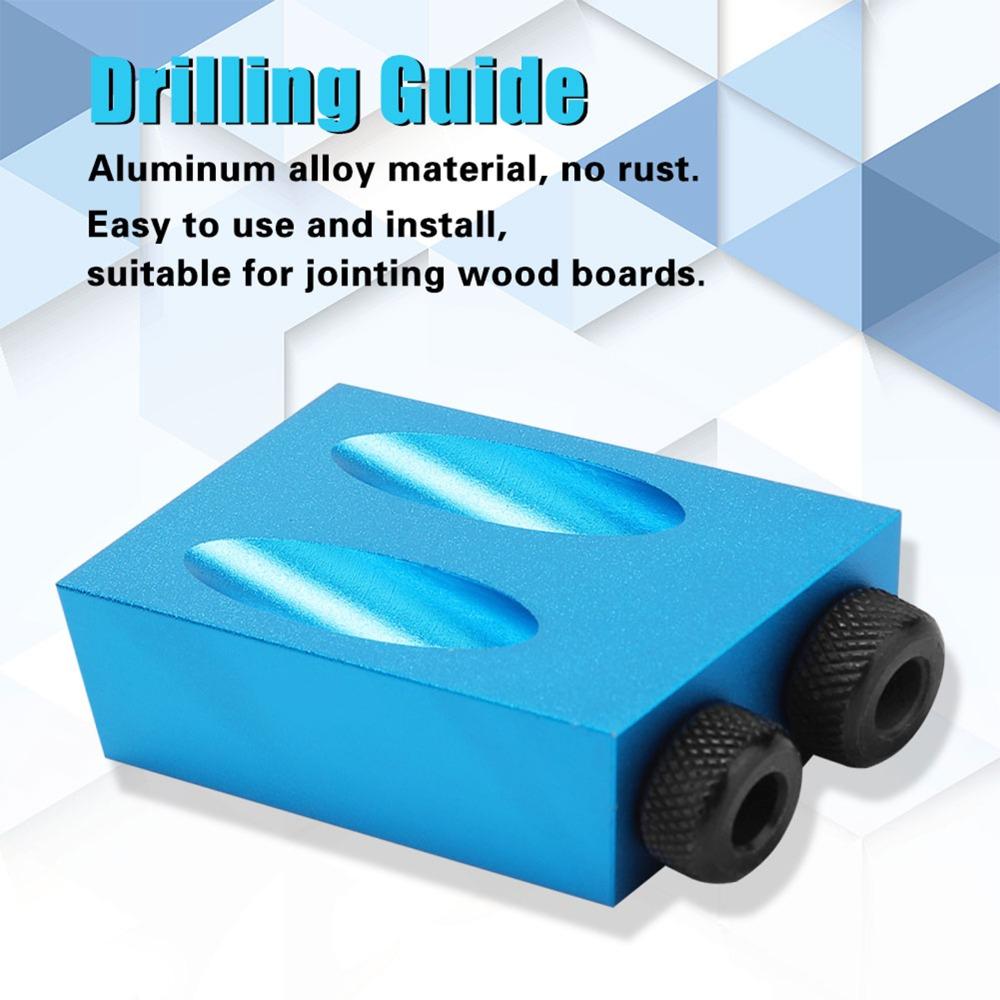 14PCS 15 Degree Angle Pocket Hole Jig Kit  Furniture Framing and Cabinet Making