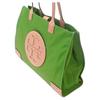 Tory Burch Ella Double T Logo Large Capacity Daily Fabric Tote Bag Women tote bags Light-Green 87116-302