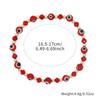 Colorful Evil Eye Beaded Bracelet: Stylish Design for Everyday Wear