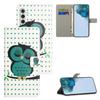 For Samsung Galaxy S25 FE Case Pattern Print PU Leather Wallet Phone Cover