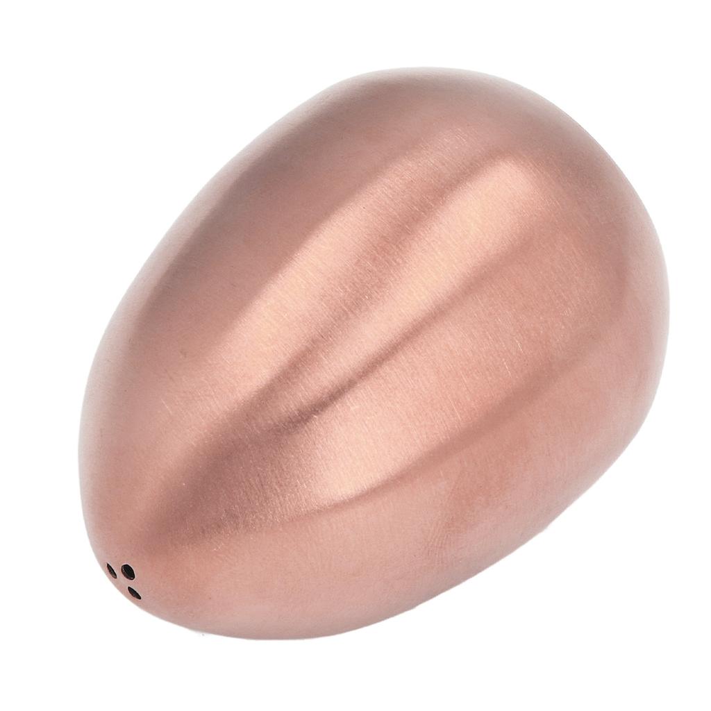 Egg Spice Shaker Stainless Steel Egg Shaped Pepper Shaker for Outdoor Barbecue Restaurant Banquet Party