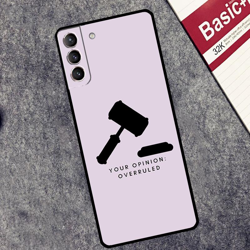 Law Student Lawyer Judge Case For Samsung Galaxy S25 S26 Ultra S20 S22 S23 S24 Ultra S21 Plus S10 S25 FE Cover Coque