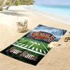 Name Custom Cincinnati Bengals Print Beach Towel, Large Soft Quick Dry Towel for Beach Camping Swimming