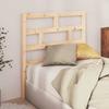vidaXL Headboard 81x4x100 Cm Solid Wood Pine
