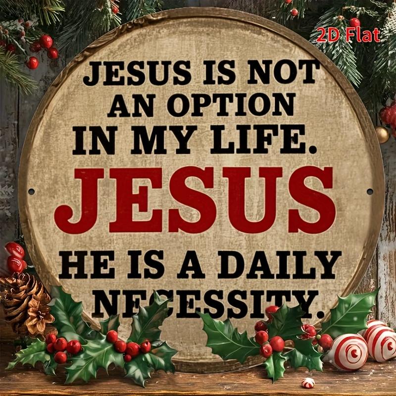 

Coffee is a Daily Necessity Sign. Vintage inspirational aluminum decor for home, cafe or bar. чистий