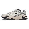 Li Ning CF Su Series Comfortable Versatile Shock Absorbing Durable Low Top Lifestyle Casual Shoes Men Sneaker Gray Off-White AGLU141-1