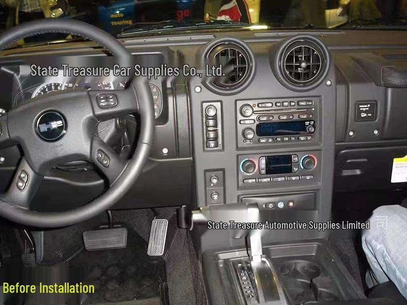Android Central Control Screen for 04-07 Hummer H2: 360 Panorama & CarPlay Navigation