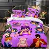 Conjunto de Cama APHMAU Solteiro Twin Completo Queen King Size Kawaii Conjunto de Cama Aphmau Aldult Criança Quarto Conjuntos de Capa de Edredom Estampa 3D Cama Anime