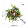 Artificial Flower Wreath, Front Door, Decoration, Spring Outdoor Door