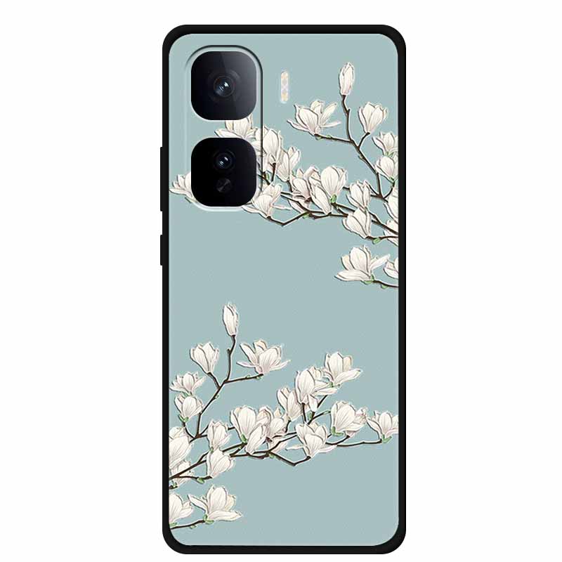 For iQOO Neo 10 Phone Case 3D Relief Emboss Flower Cover for Vivo iQOO Neo 10 Pro plus Silicone Soft Protective Cases Neo10 Pro+