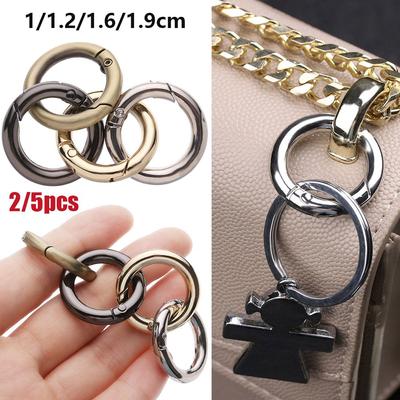 Zinc Alloy Hooks Carabiner Purses Handbags Spring O-Ring Buckles Bag Belt Buckle Snap Clasp Clip