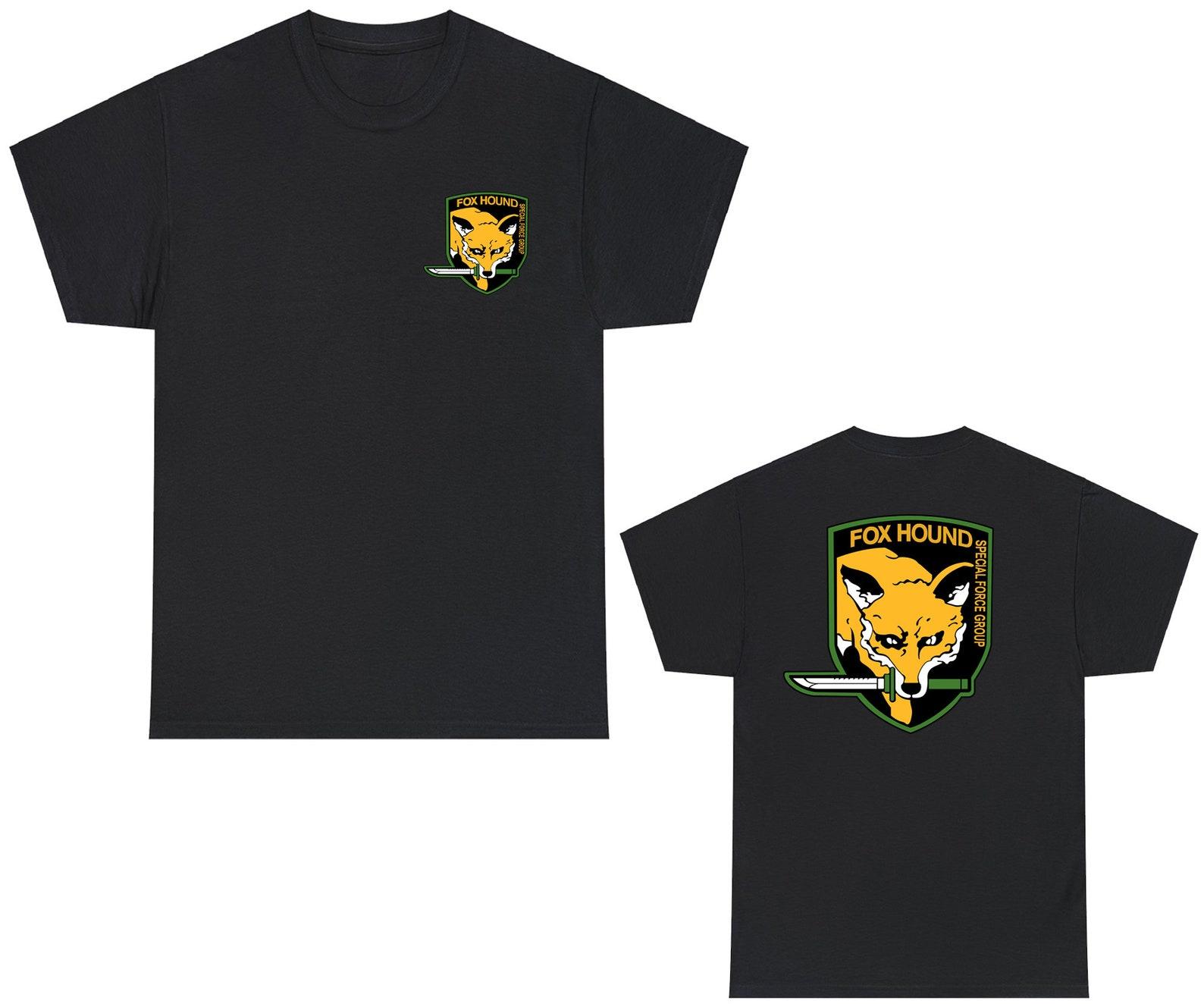 Fox Hound Special Force Logo T-Shirt 4XL