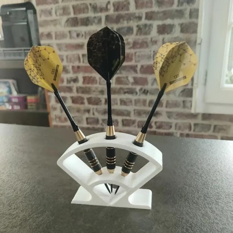 1/2 Pcs Darts Holder Display Stand Tabletop Dart Organizer Vertical Storage Rack For Office Home Desktop Decoration