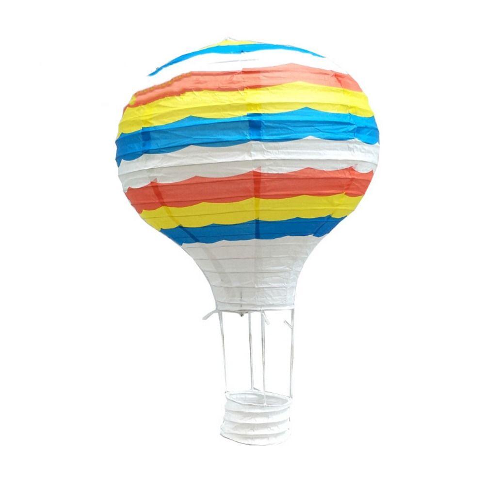 DIY Hot Air Balloon Lantern Hanging Festival Lantern Paper Lantern  for Mid- Autumn Festival