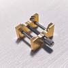NEW 2Pcs Watch Movement Holder Quarzt Mechanical Watch Movement Clamp Tools Watchmakers Brass Watch Movements Holders Fixed Base