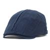 Hat Men's Cotton Beret Adjustable Bent Cap Solid Color Fashion Forward Hat