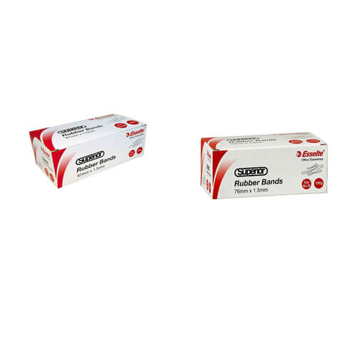 Esselte Superior Rubber Bands In Box 100g