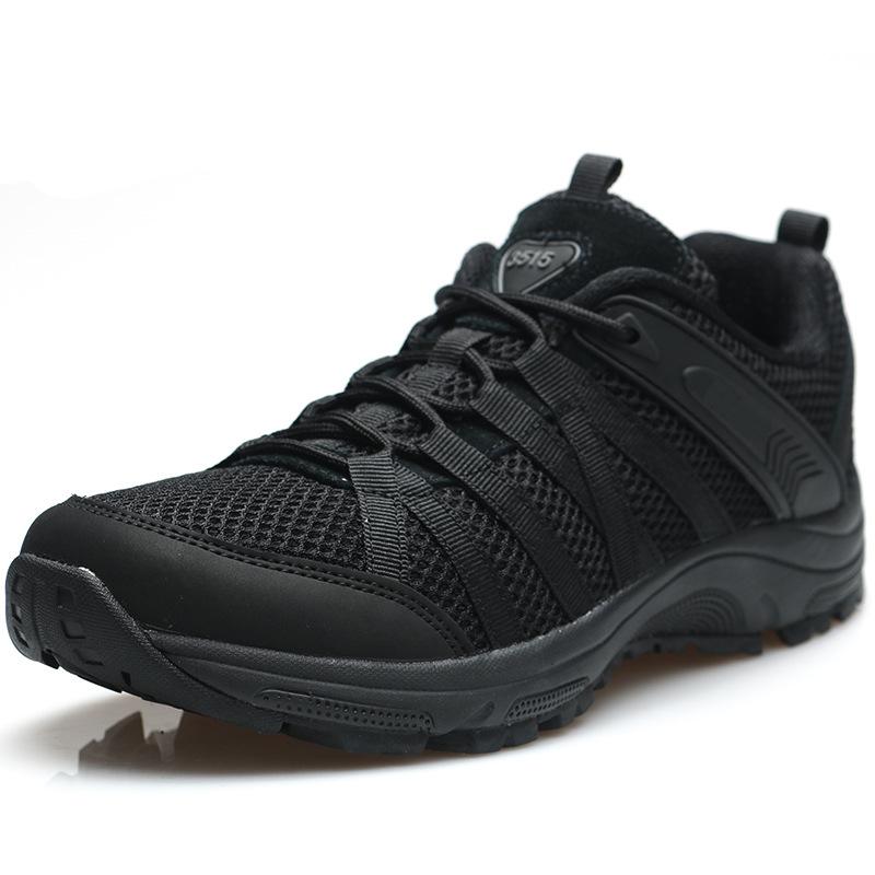 

New black physical men s shoes rubber shoes ultra-light summer liberation shoes wear-resistant running shoes fire training shoes women 46