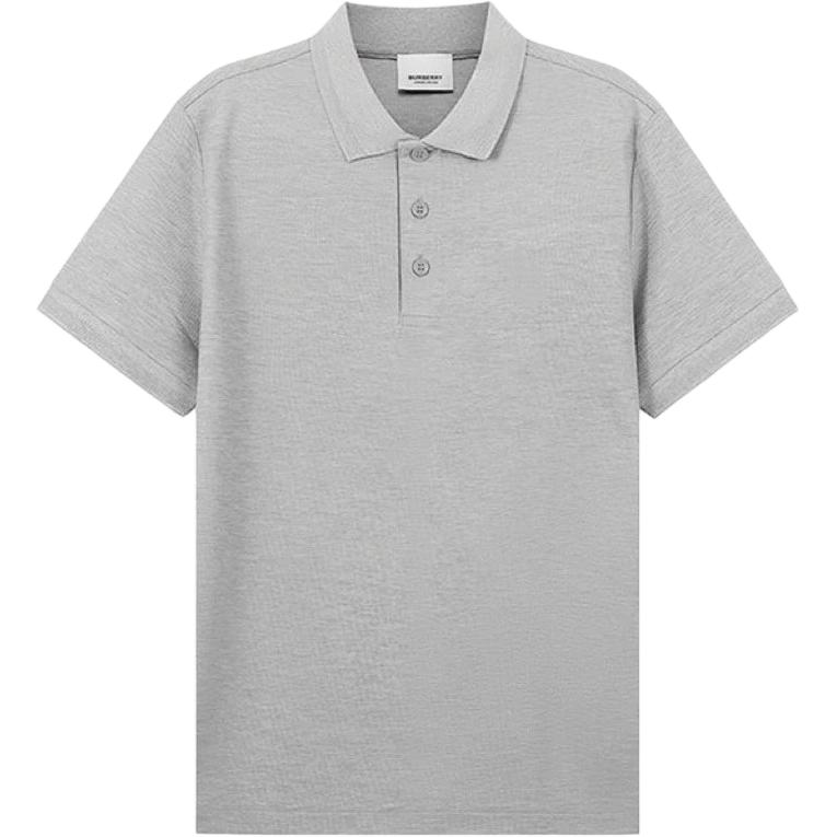 Burberry Polo Shirts Men's Gray Moderate 80922731