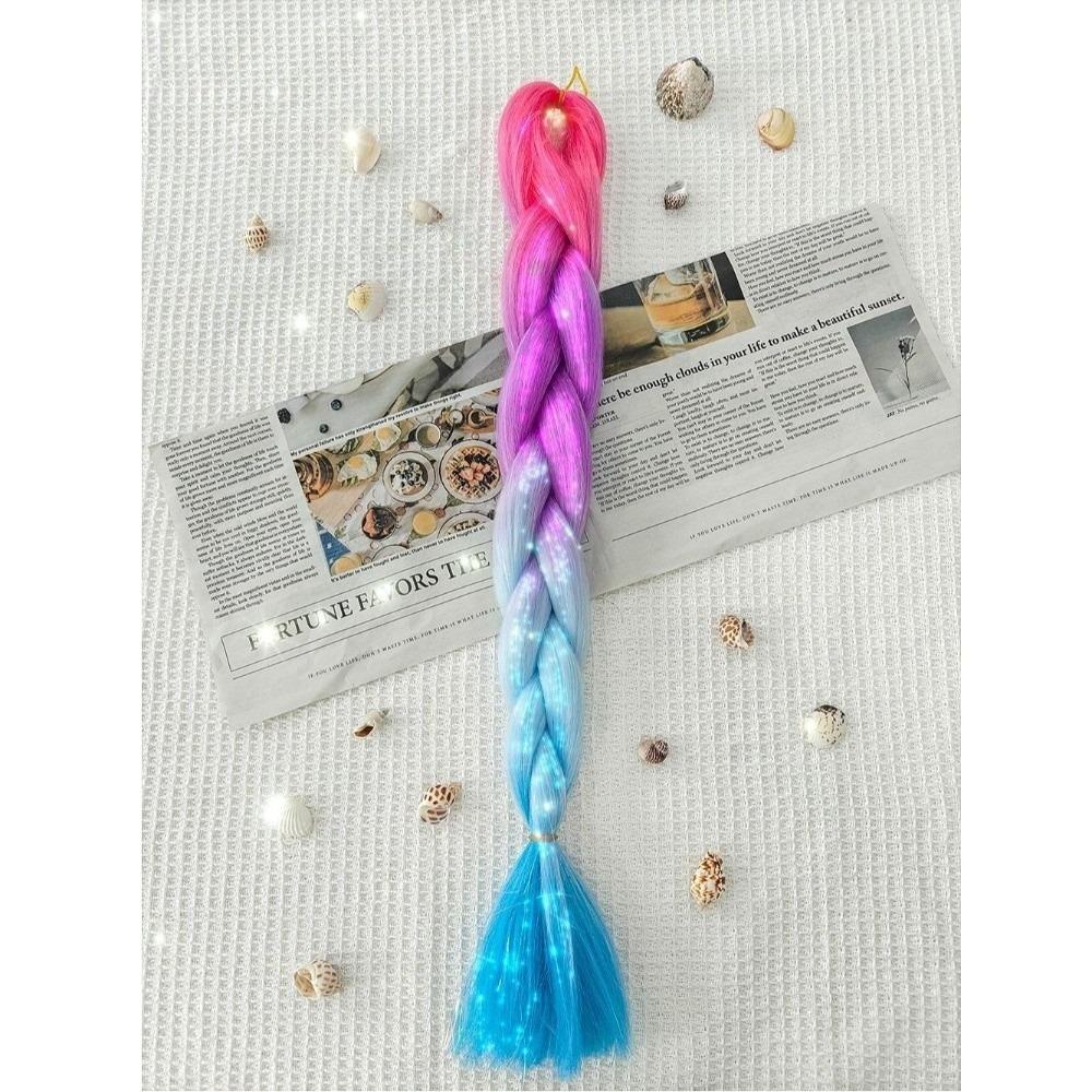 

Soft 24-Inch Braided Hair Extensions Synthetic Jumbo Braids Festival Party N3