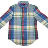 Polo Ralph Lauren Plaid Single-Breasted Collar Long Sleeve Shirt Women Shirts 211973264-002