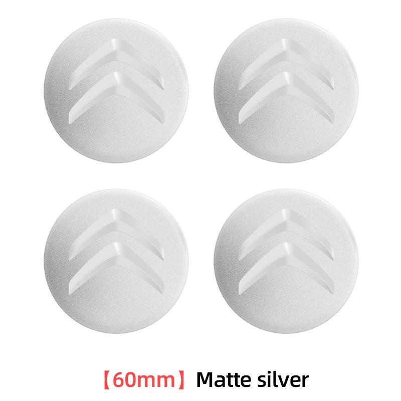 4pcs 56mm 60mm 65mm Car Wheel Center Hub Cap Sticker For Citroen C4 C3 Xsara C-Elysee C5 C1 DS3 DS5 Jumper Picasso Sega C-quatre Ait256