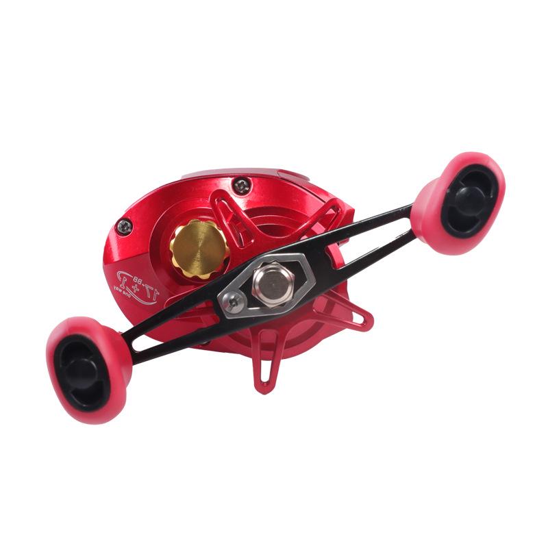Black Metal Anti-Explosion Water Drop Fishing Reel for Long-Distance Casting