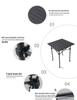 Portable Aluminum Mesh Folding Outdoor Table