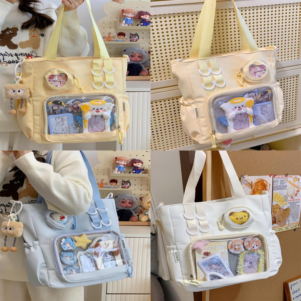 Youth Campus Fashion Crossbody Bag With Multiple Shoulder Straps For Casual Outings