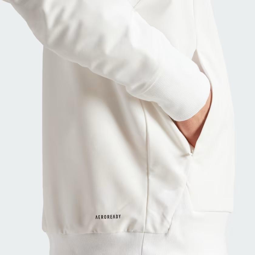 Adidas Z.N.E. Woven Full-Zip Hooded Track Top Men Jacket White IN1843